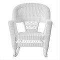 Propation W00206R-B-2 White Rocker Wicker Chair - Set 2 PR648404